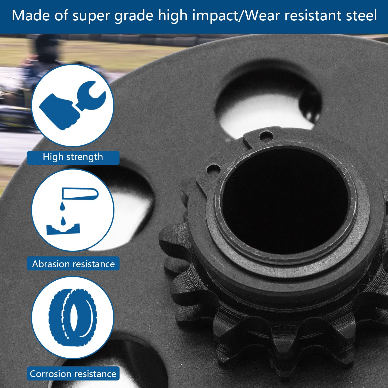 KRGUOD easy installation guide image shows straightforward mounting steps