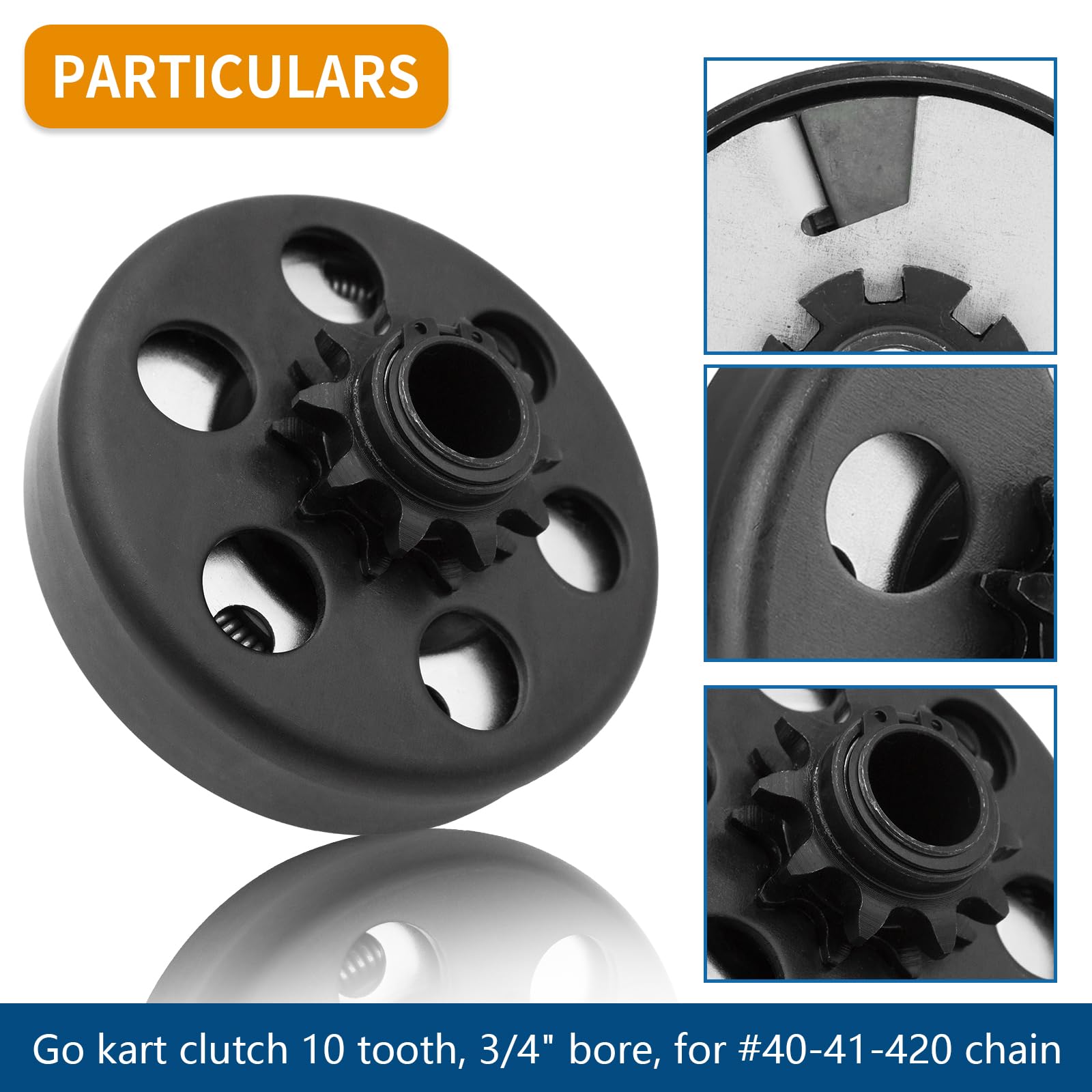 KRGUOD go kart clutch assembly enabling quick, reliable installation