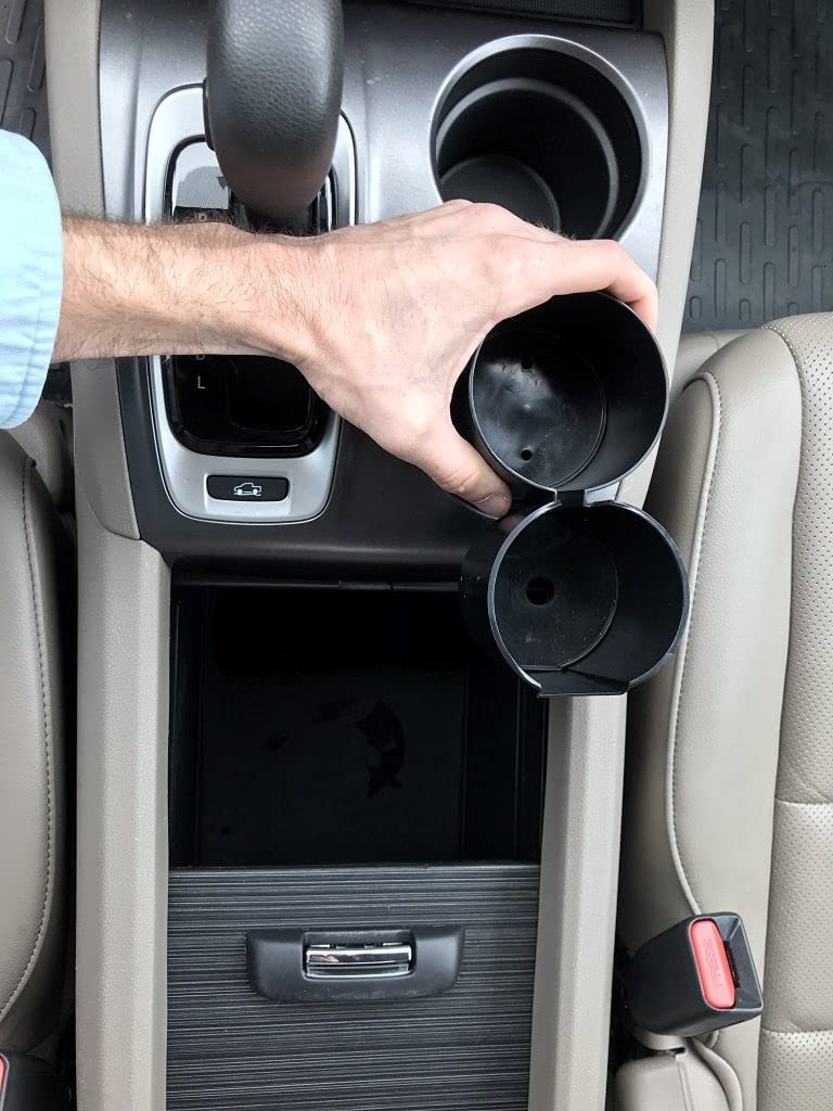 KruzCup one-piece design provides stable console organization