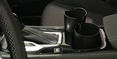 KruzCup upper cupholder with upright phone charging for accessibility