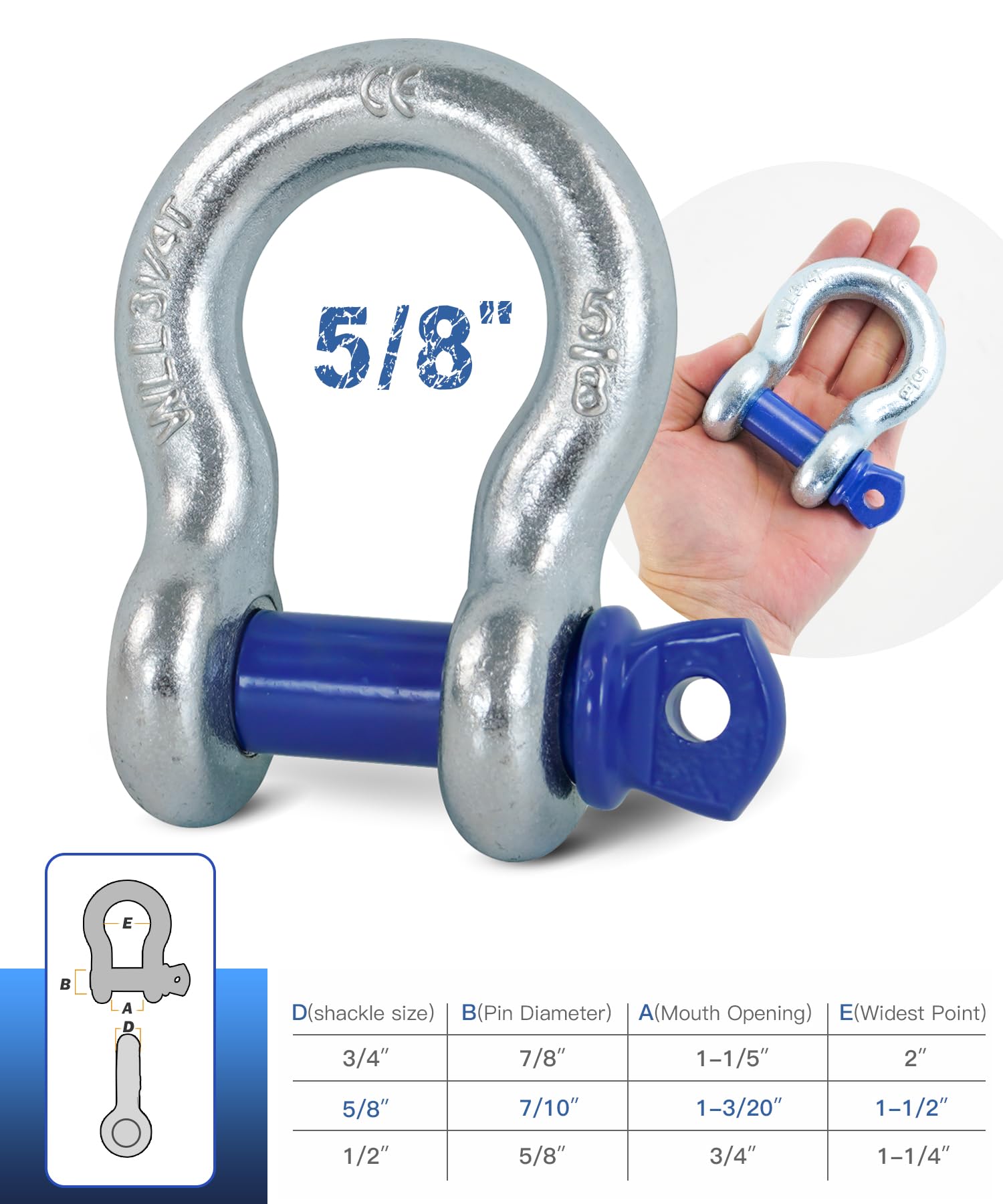 Krytonel 7,000 lb WLL with 42,000 lb break strength