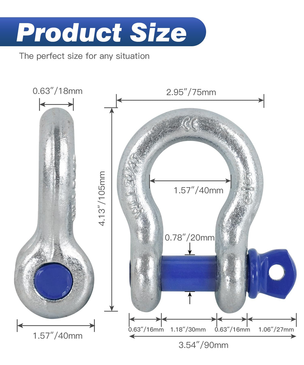 Krytonel off-road recovery gear compatible with straps and ropes