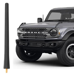 KSaAuto short antenna for Ford Bronco with copper coil improves radio clarity.