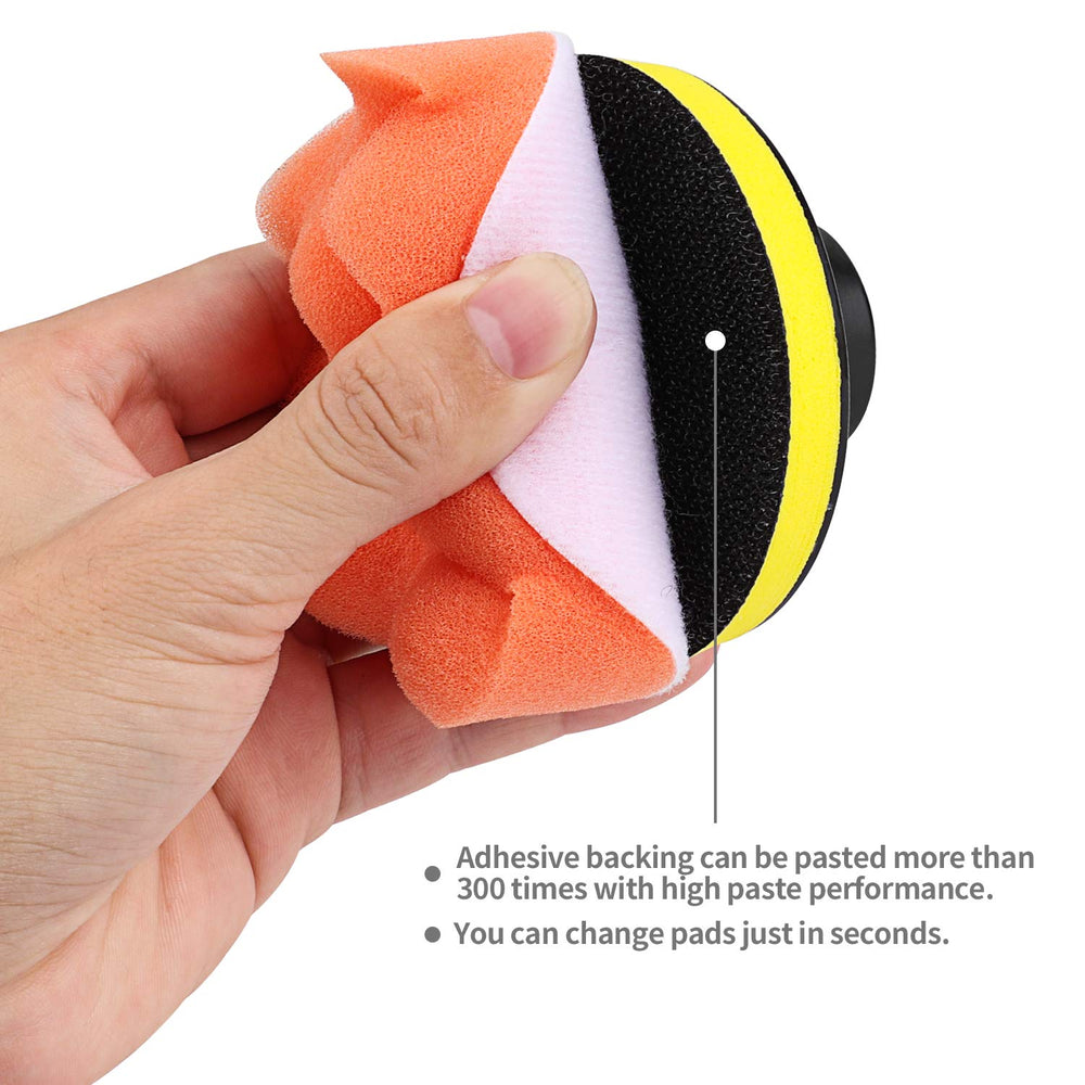 Kshineni self adhesive pad change enables quick pad swaps