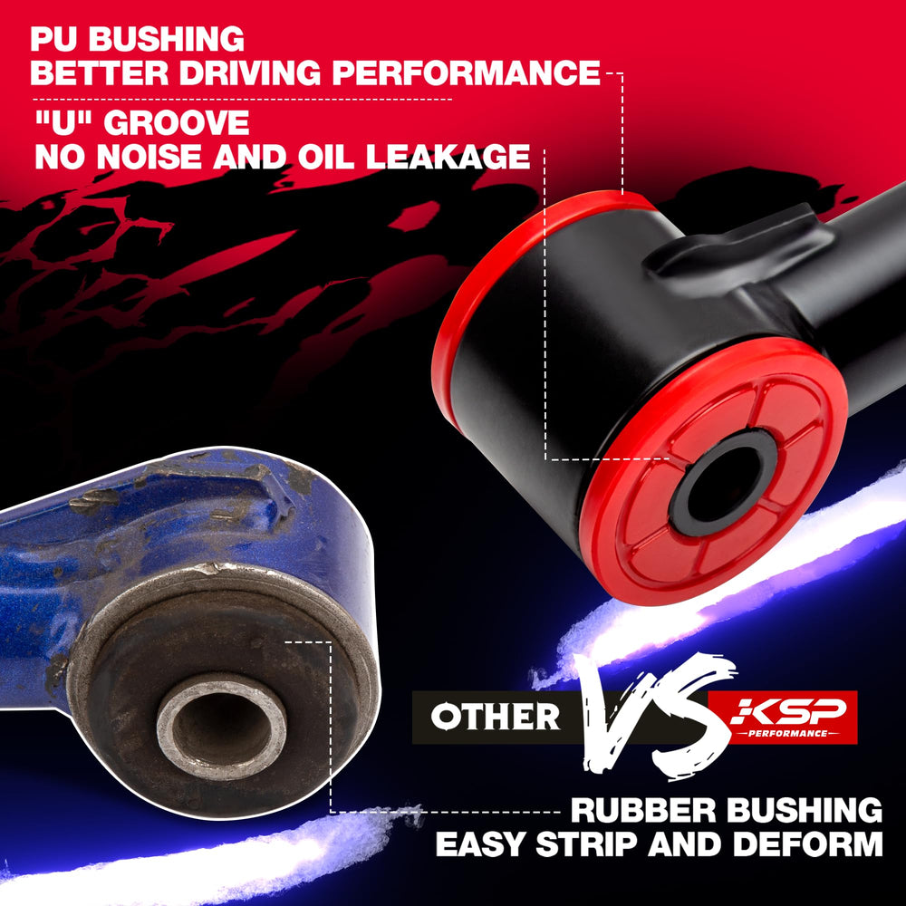 KSP PERFORMANCE DOM tubing control arm with 1.25 inch diameter for durability.