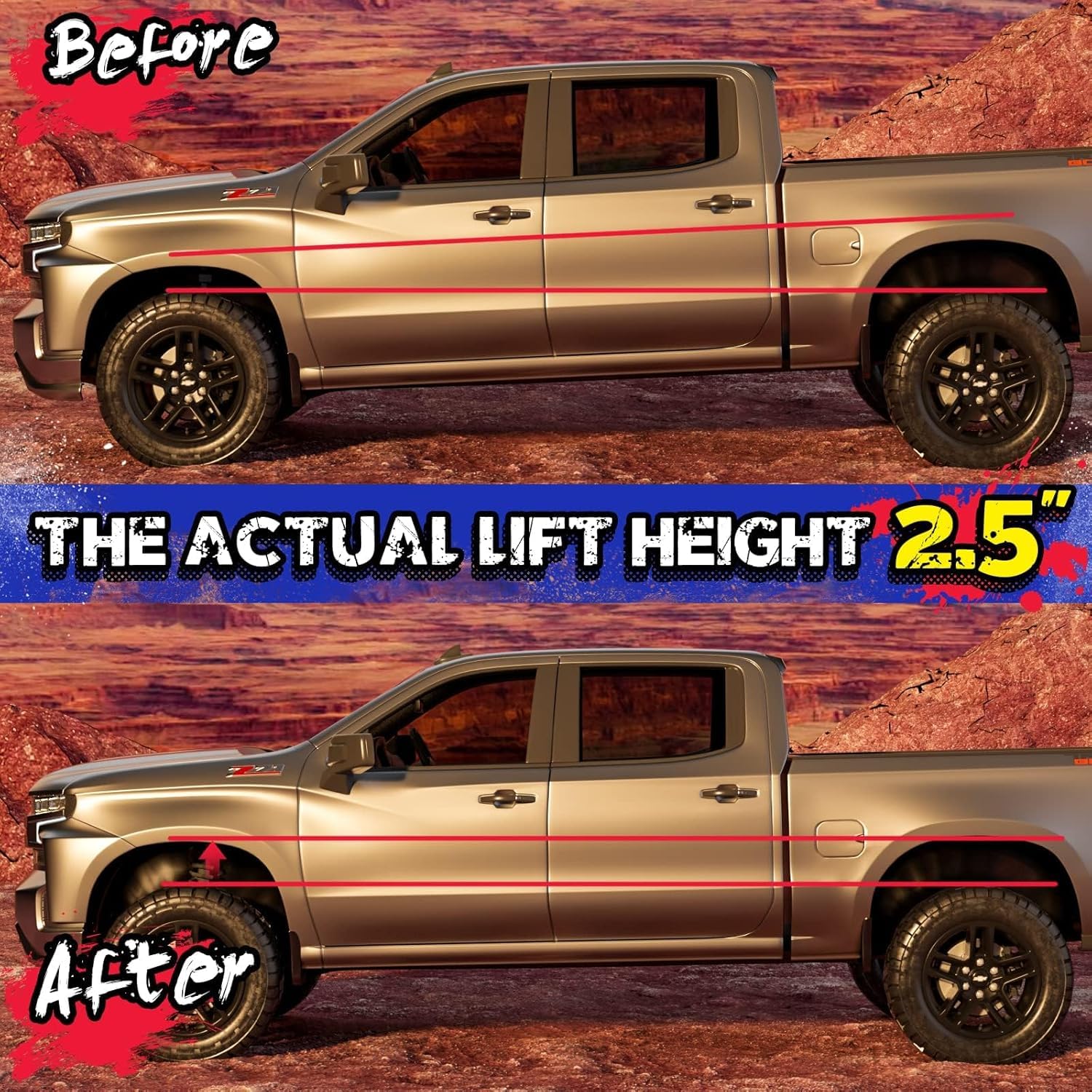 KSP PERFORMANCE aluminum billet construction highlighted for strength and durability.