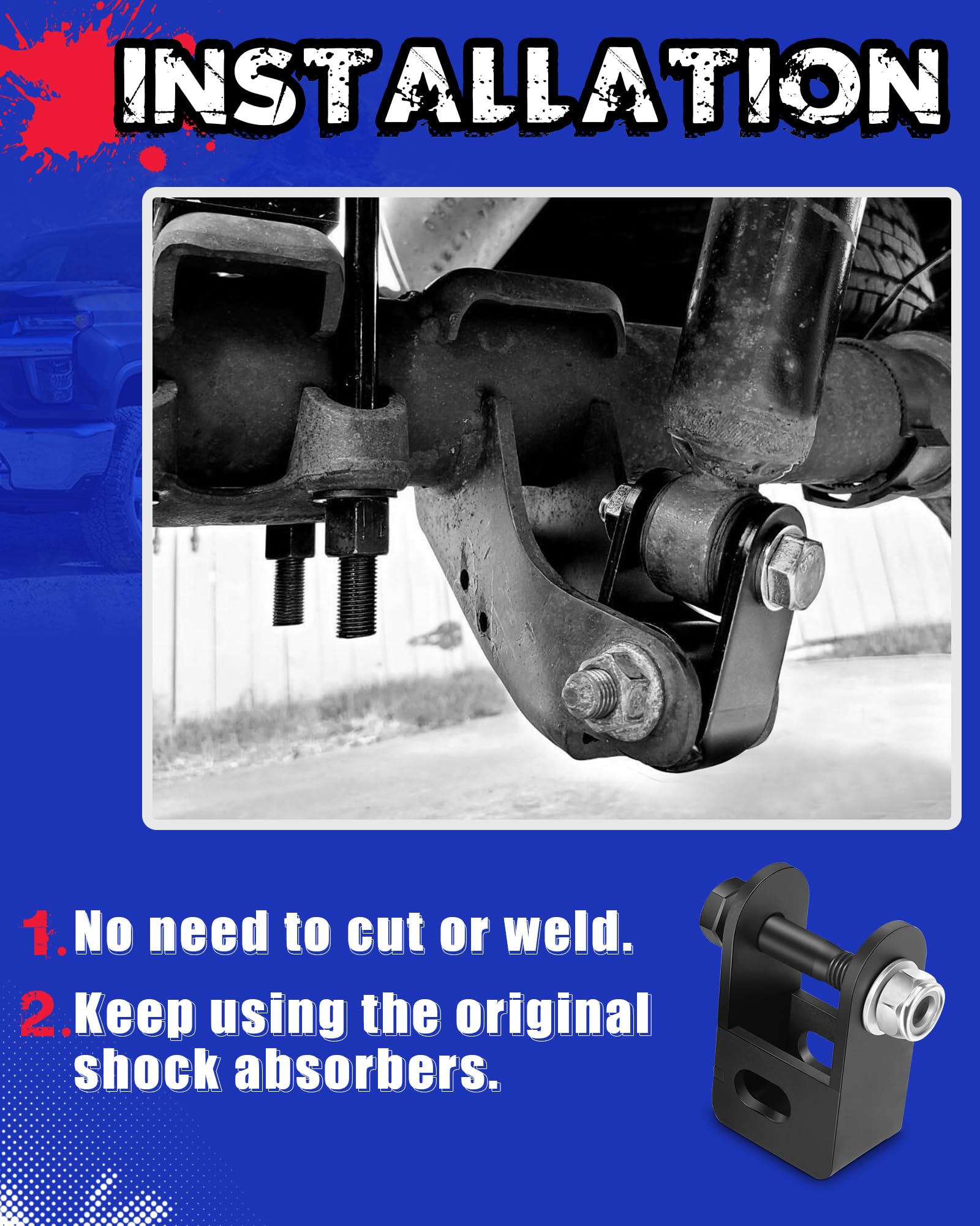 KSP Performance durable steel construction for long-lasting use.