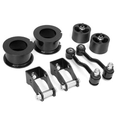 KSP Performance Jeep Gladiator front suspension lift kit boosts ground clearance.