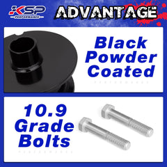 KSP PERFORMANCE coil spring spacers add reliable lift while preserving ride quality