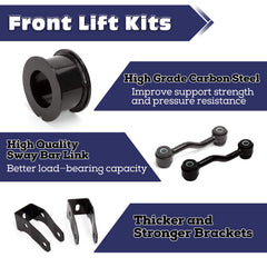 KSP Performance lift coil spacers raise ride height with durable steel.