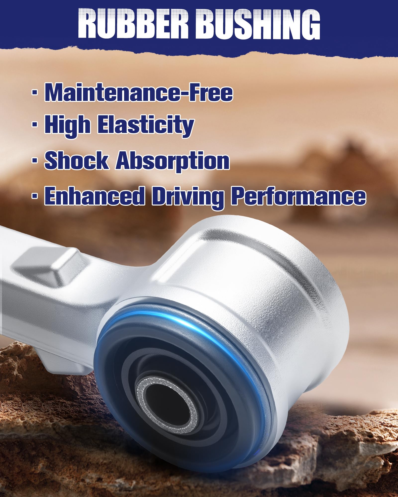KSP PERFORMANCE OE style rubber bushing UCA for Tacoma Hilux vibration absorption