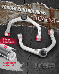 KSP PERFORMANCE Ram 1500 2-4in lift compatible UCA for better alignment