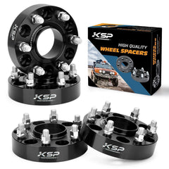 KSP PERFORMANCE wheel spacer closeup showing hubcentric lip for smooth alignment