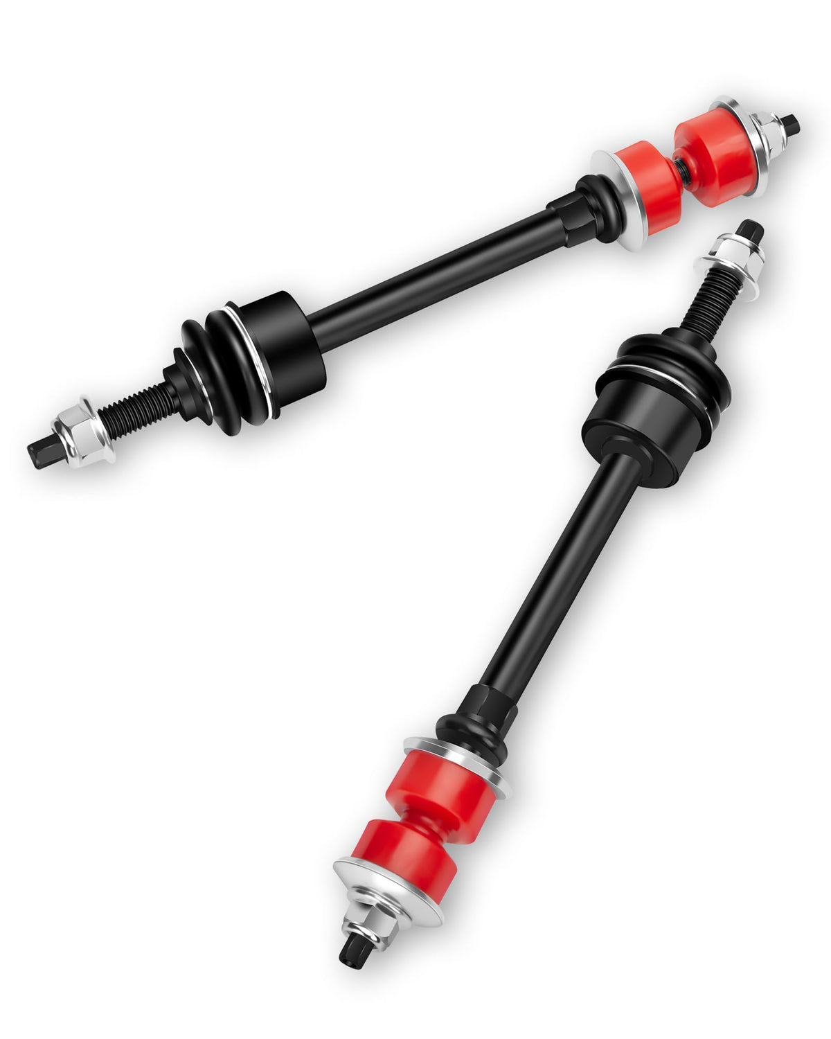 KSP PERFORMANCE Ram 1500 front sway bar end link close-up boosts steering response.