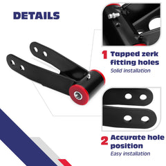 KSP PERFORMANCE shackle kit in packaging for Silverado 1500