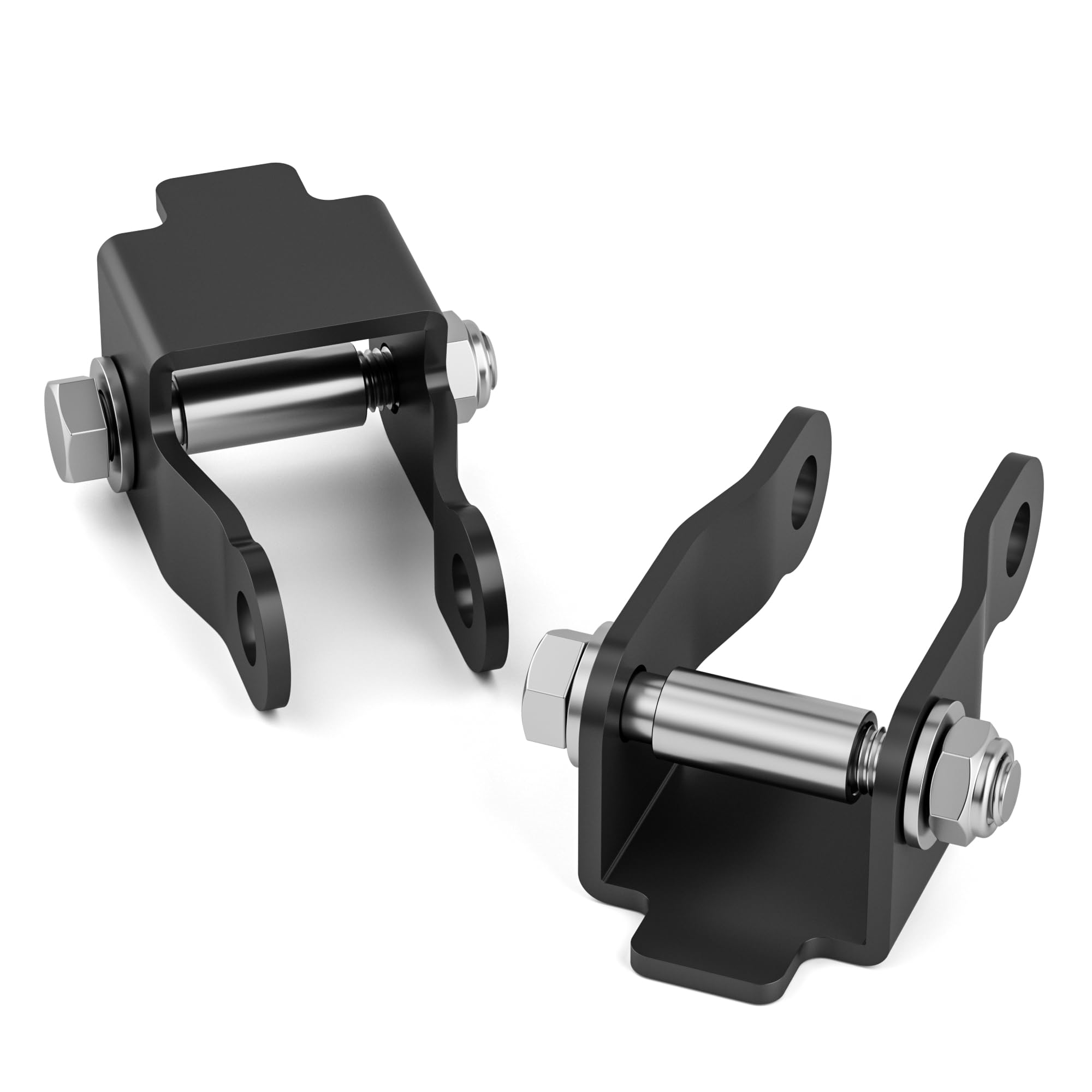 KSP Performance shock extenders enabling a 4-6 inch drop on Silverado/Sierra 1500.