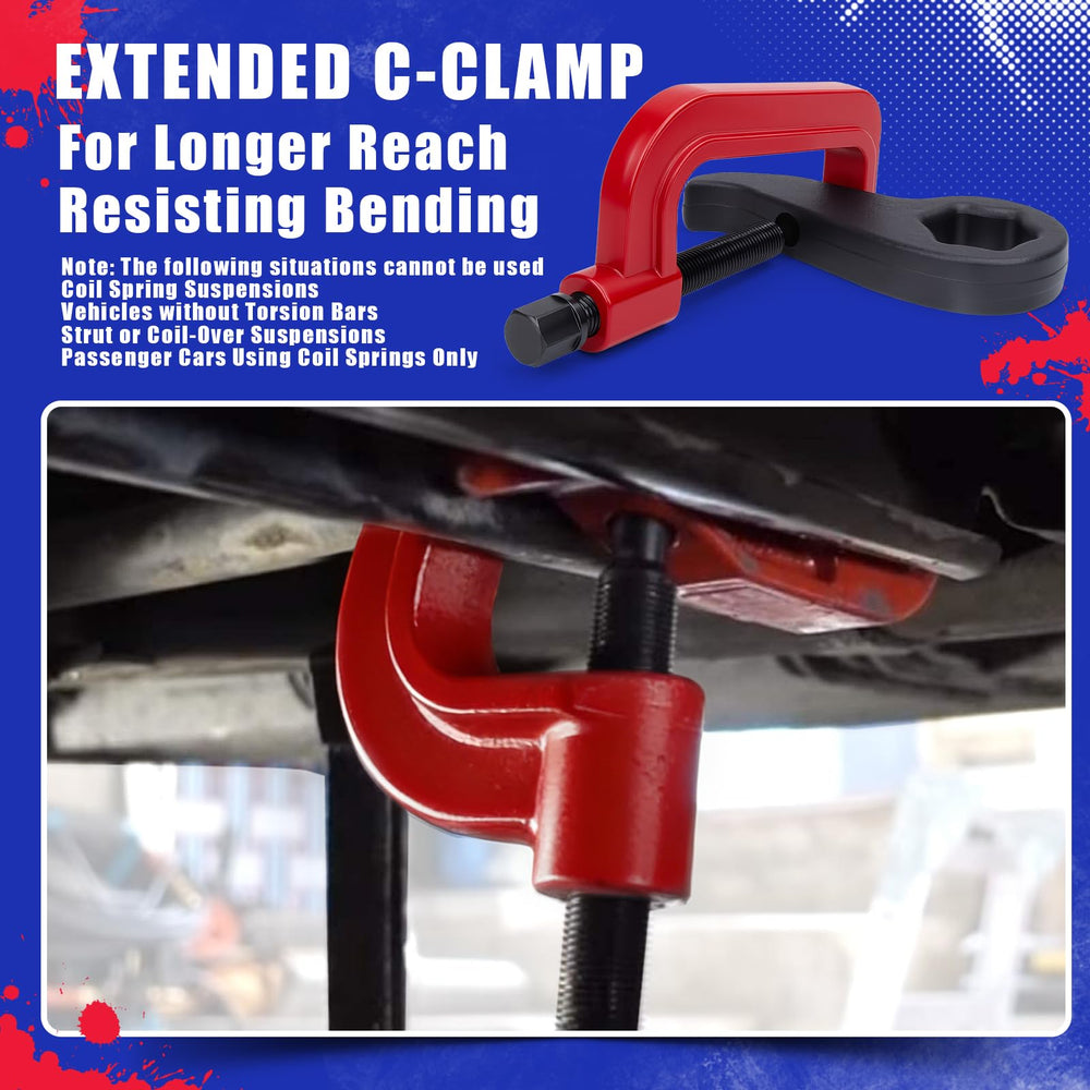 KSP Performance torsion bar tool forged steel construction for durability