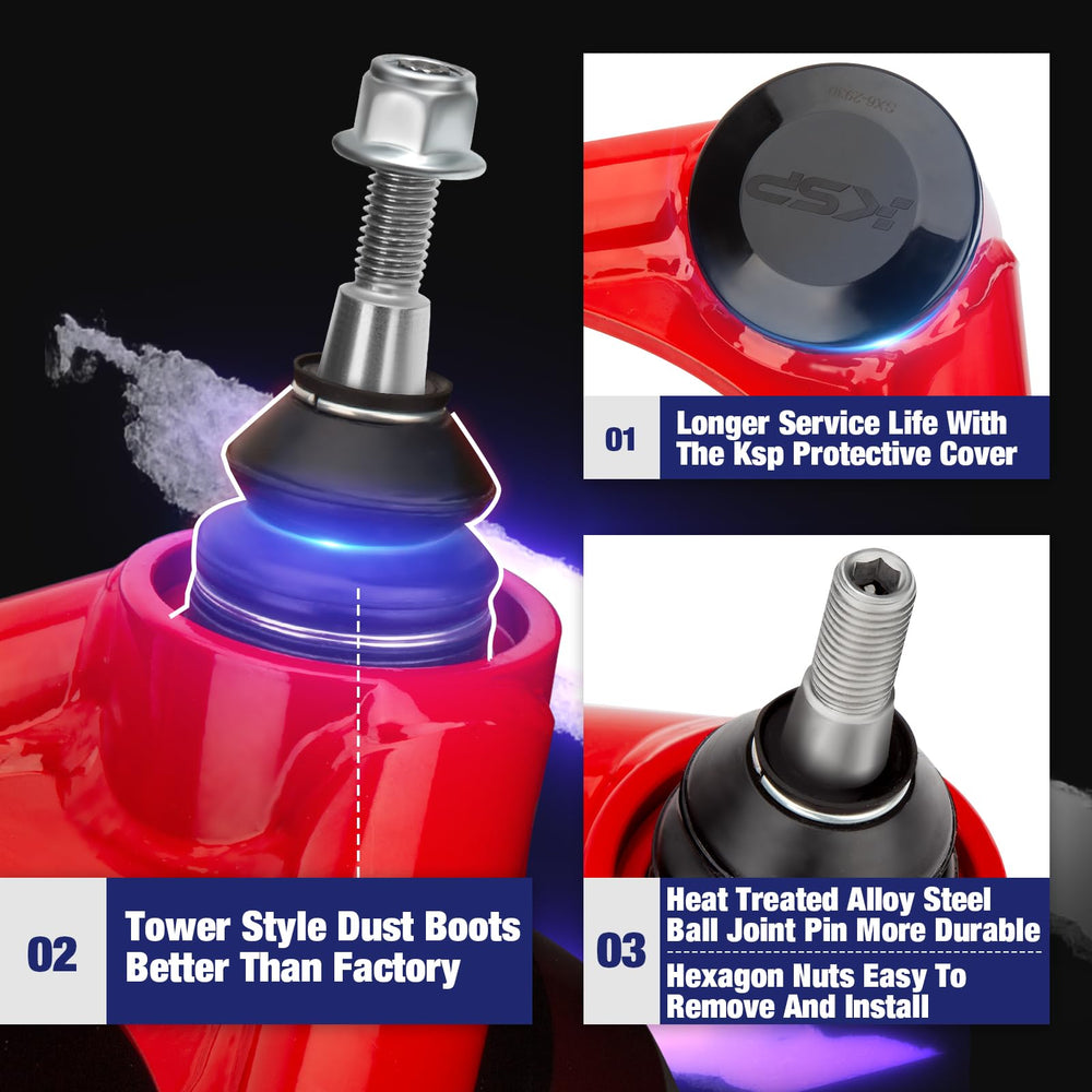 KSP PERFORMANCE 1.25 DOM tubing emphasizes strength and durability.