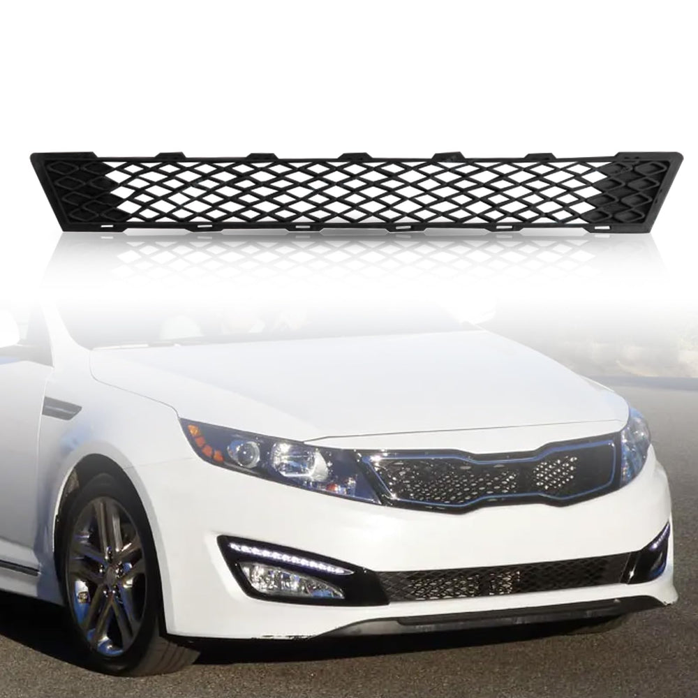 Kspeed front bumper lower grille for Optima full view showing overall fit