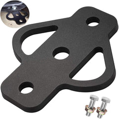 KSWLOR 3-Way Hitch Adapter on ATV showing versatile towing setup