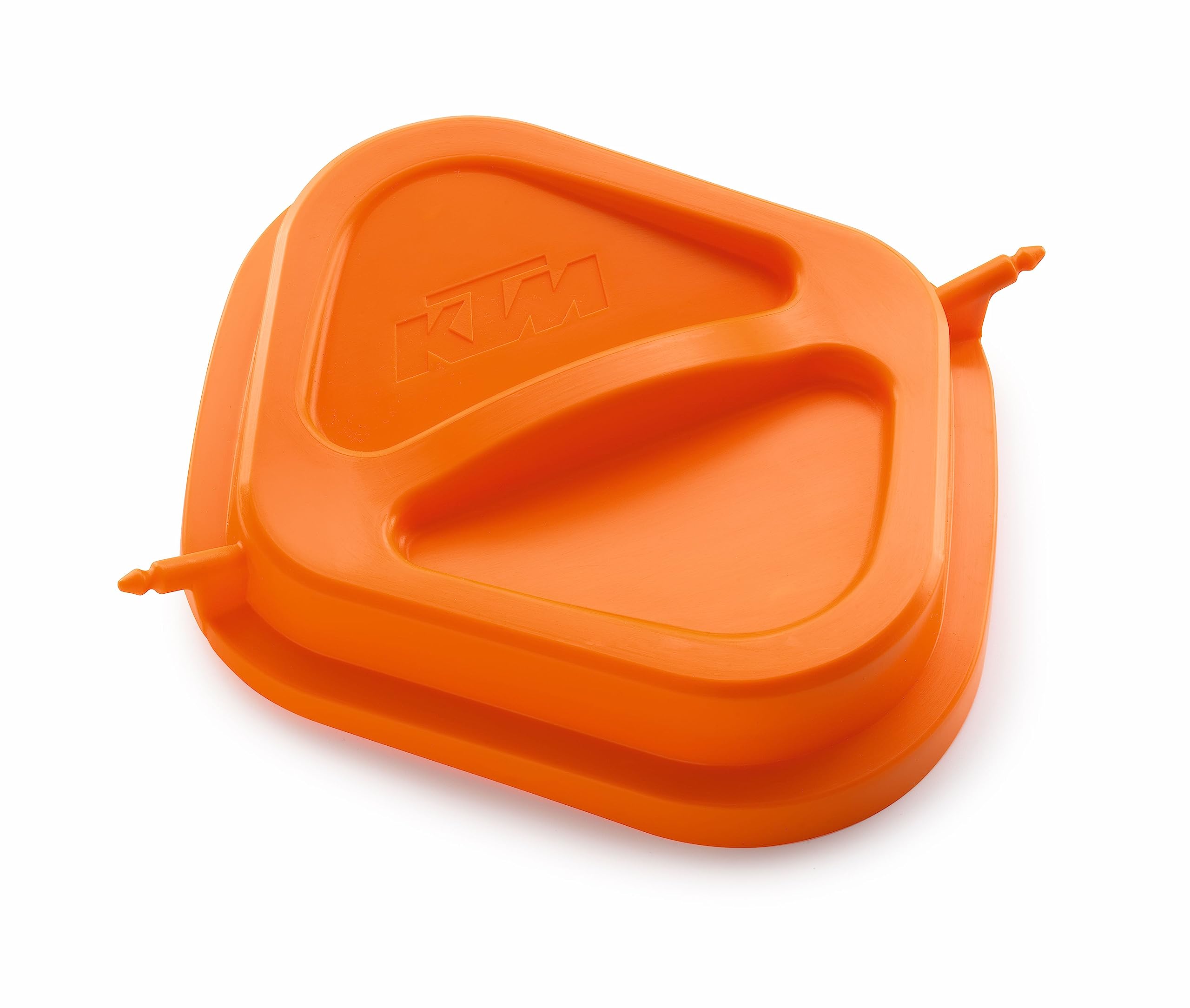 KTM air filter box cover front view protects intake and ensures a precise fit