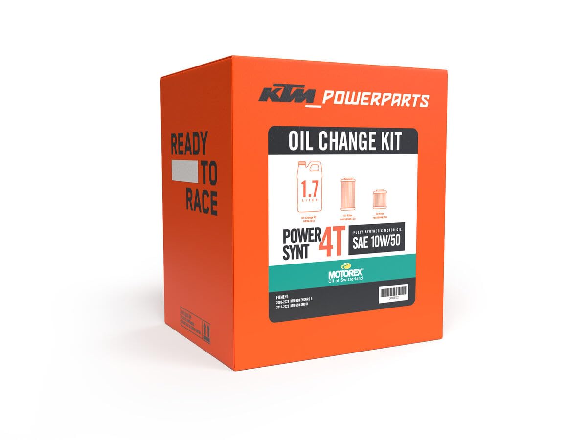 KTM oil change kit for 690 engine - complete maintenance bundle for DIY service