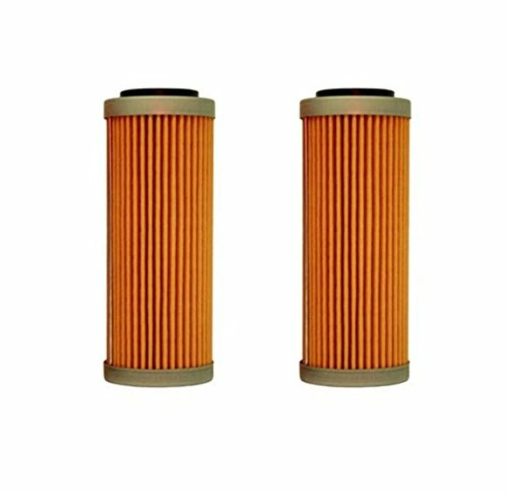 KTM oil filter 3-pack showing OEM design for engine protection