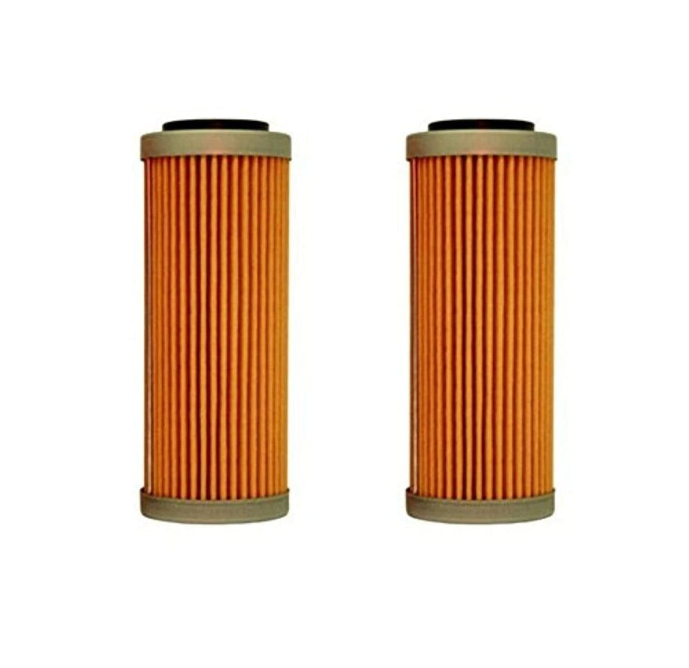 KTM oil filter close-up highlights OEM construction and filtration quality