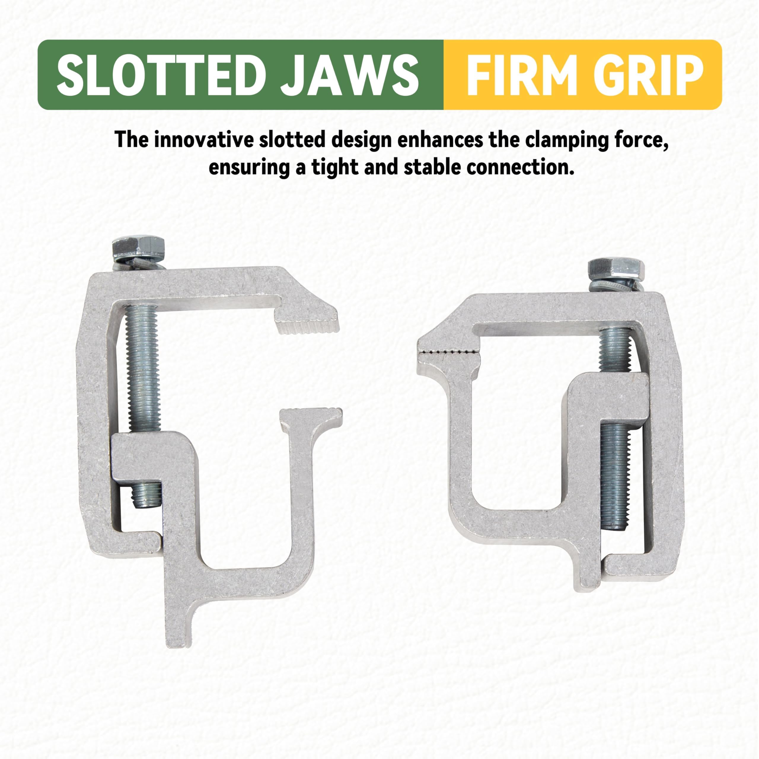 KUAFU mounting clamps installation being performed quickly and easily