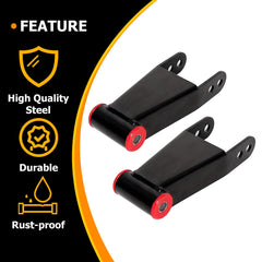 KUAFU matte-black coating close-up on shackle, emphasizing durability