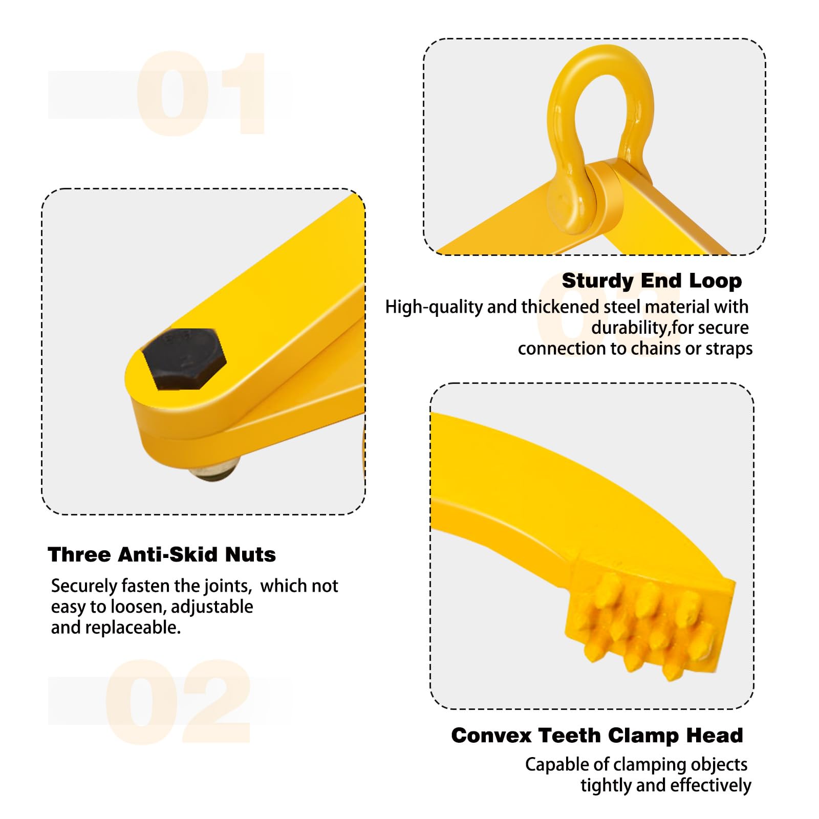 Kuailebuy pallet puller solid steel construction resists wear and corrosion
