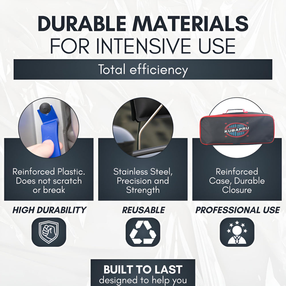 Kubapru carrying bag trunk storage keeps tools organized on the go