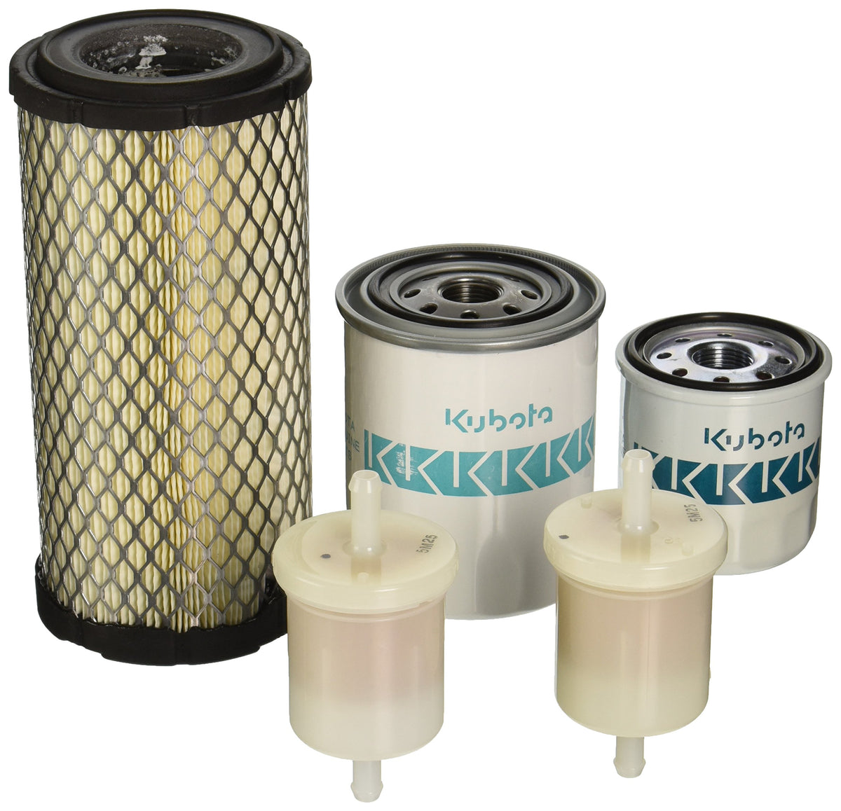 Kubota BX filter kit for BX24 and BX25, ready-to-install, simplifies routine maintenance