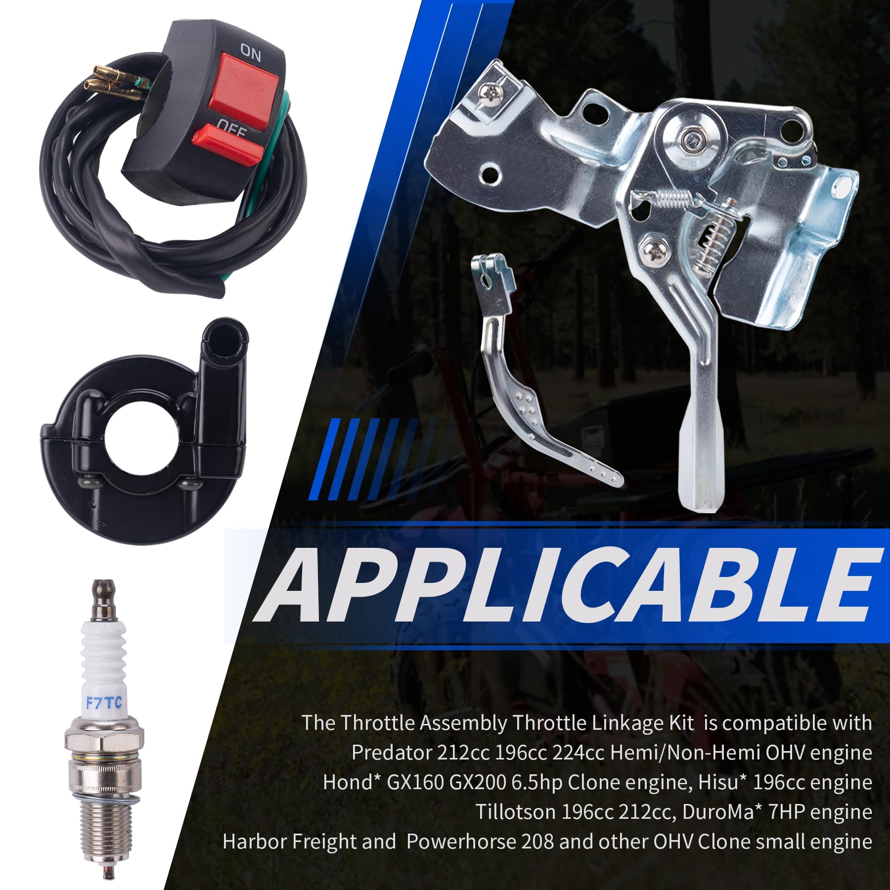 Kuiuk governor-lever-arm enables smoother linkage and tuning