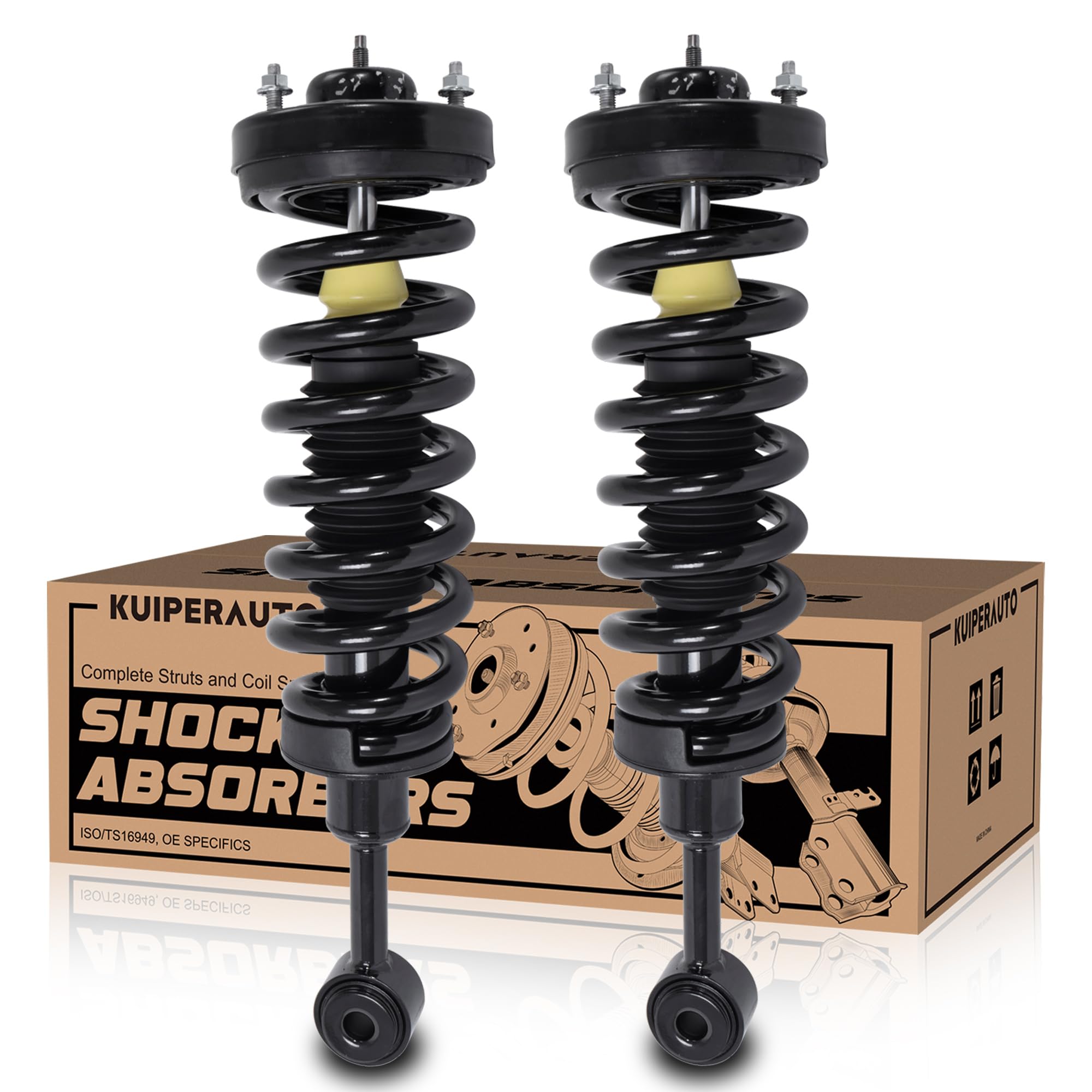 KUIPERAUTO Ford F-150 front struts assembly for smoother ride and stability
