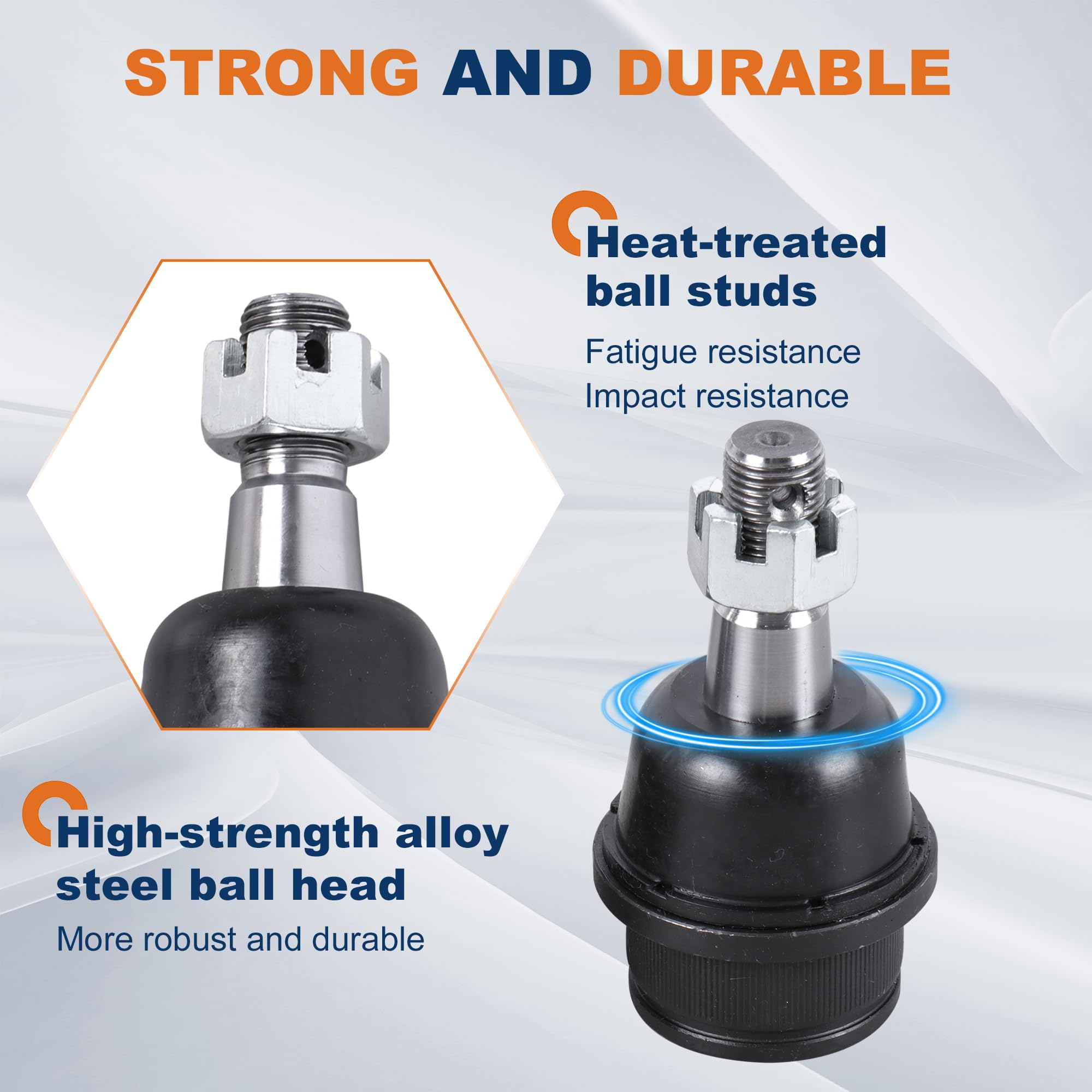 KUIPERAUTO front pitman arm demonstrating robust steering linkage for responsive control.
