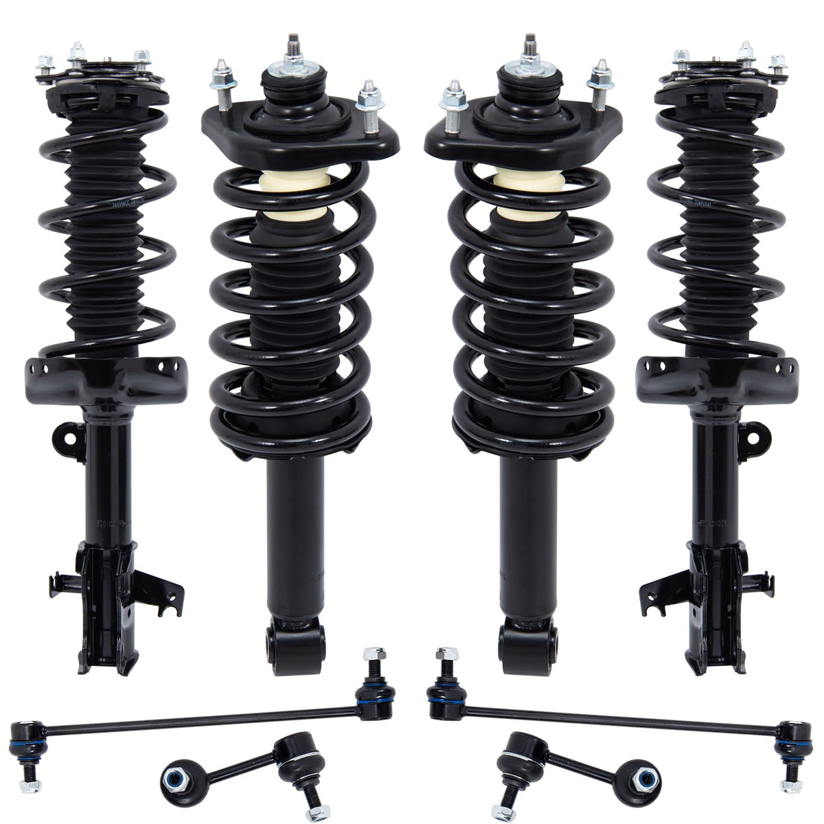 KUIPERAUTO front-rear shock-strut kit for CR-V 2012-2014 improves ride comfort and control