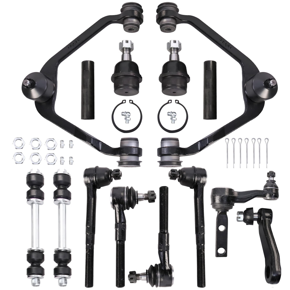 KUIPERAUTO front upper left control arm with ball joint for precise steering and alignment.