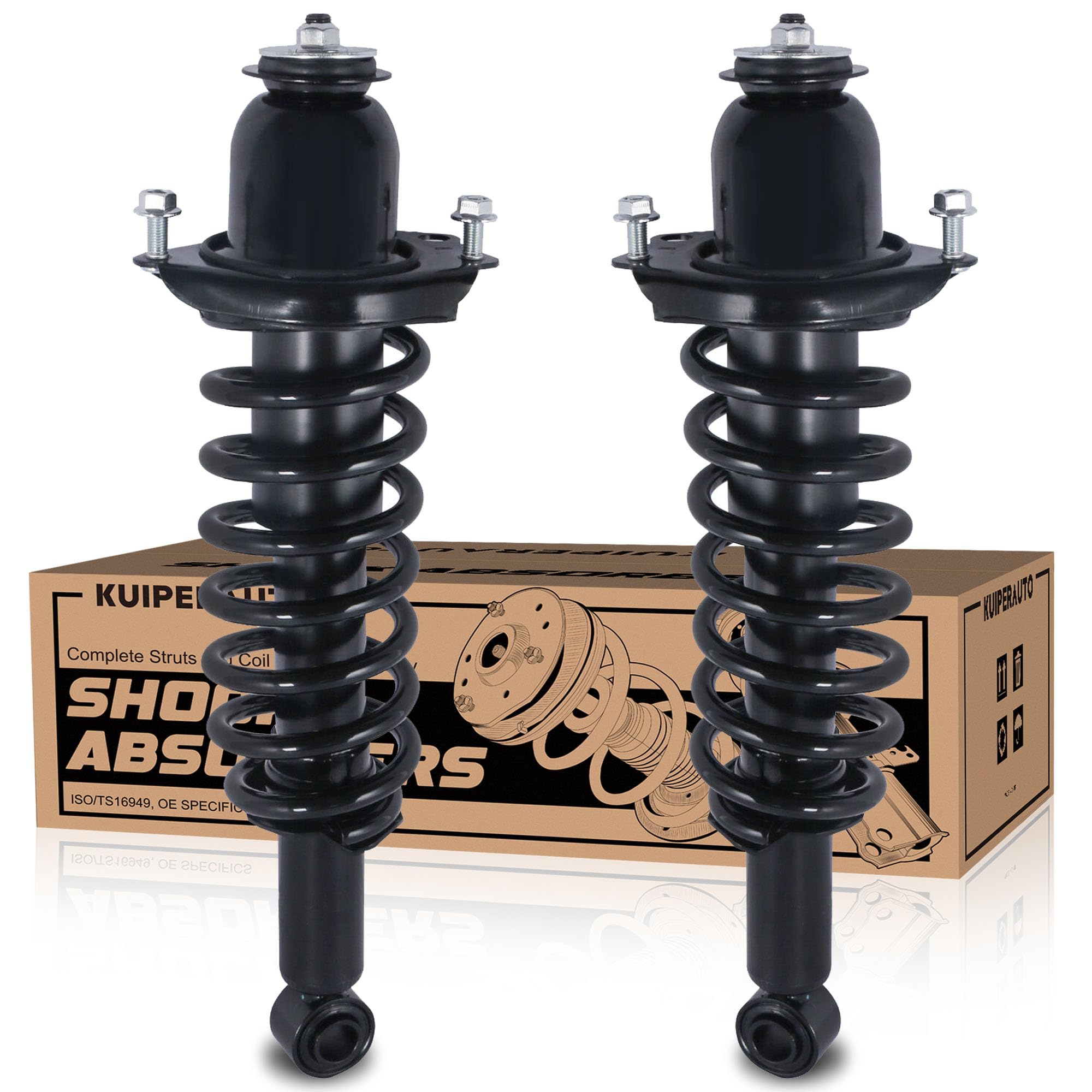 KUIPERAUTO rear-strut-assembly for Toyota Corolla improves ride comfort on varied roads