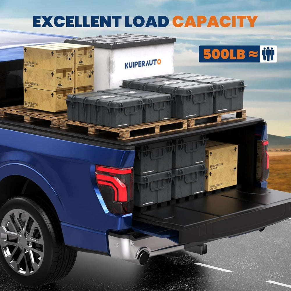 KUIPERAUTO waterproof seal and weather stripping protect cargo from rain