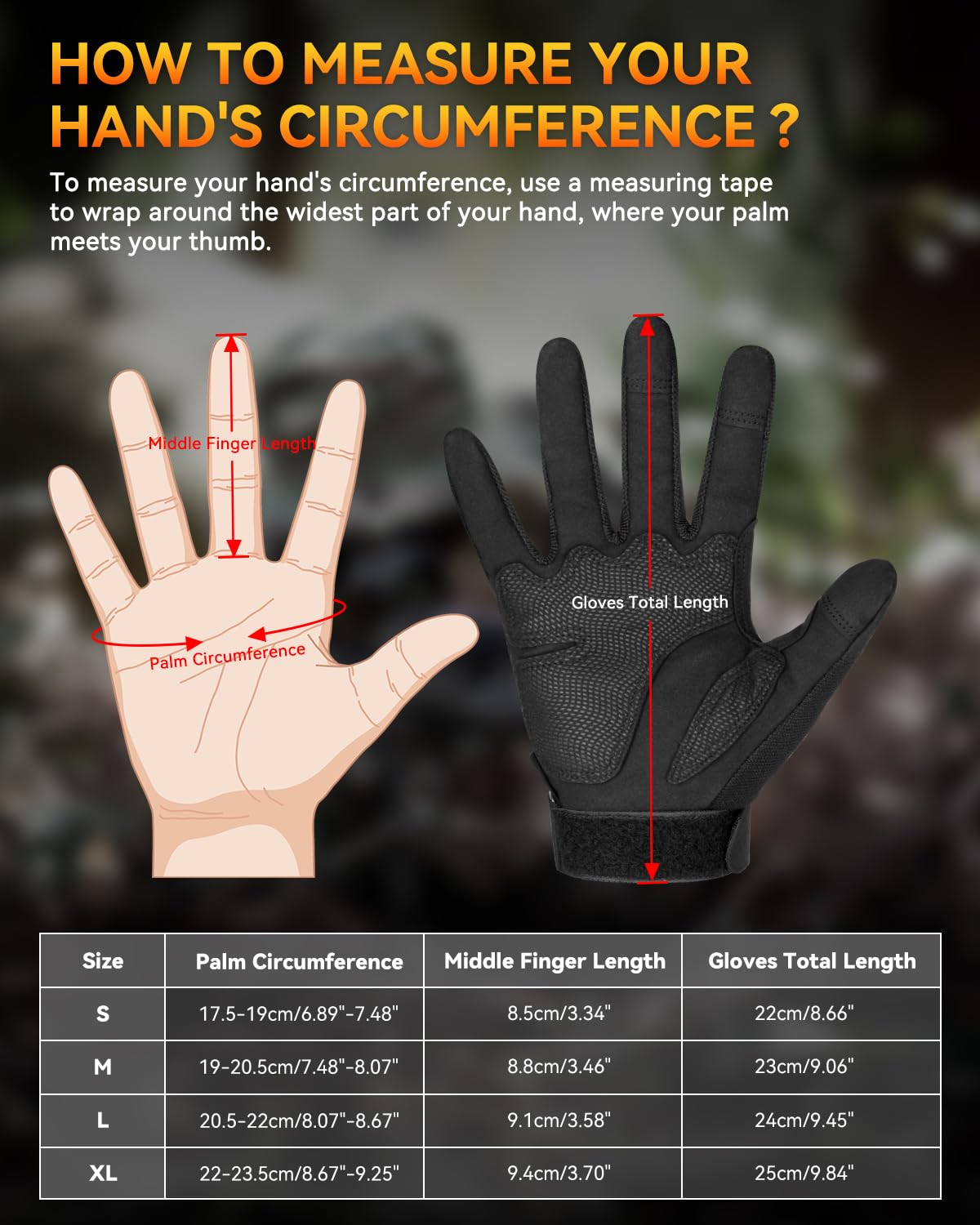 KUMGIM Tactical Gloves motorcycle use: optimized grip and protection for motorcycling and ATV adventures.