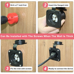 KUNCAN waterproof cover close-up protects interior components from rain and dust.