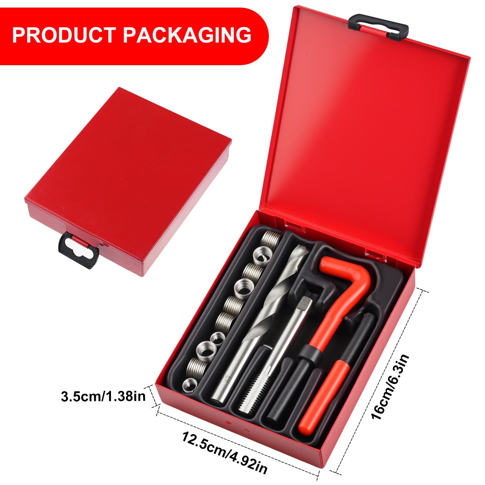 KUNGJUER HSS thread taps ensure precise and smooth plug-in installation.