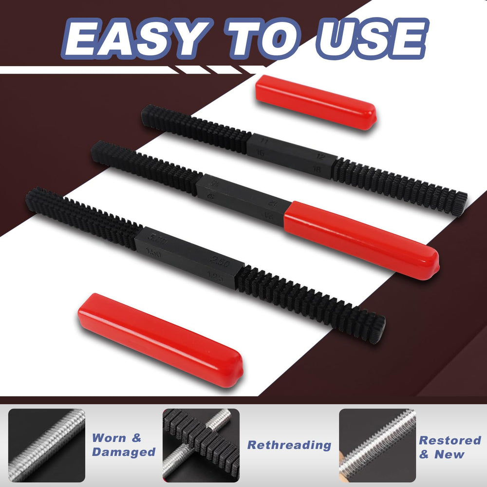 KUNGJUER SAE UNF 9-32 thread file for varied applications.