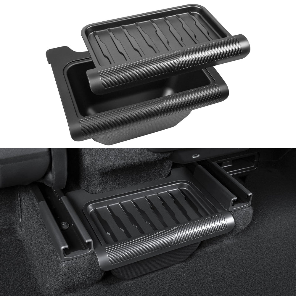 KUNIST Juniper backseat trash can with anti-slip design for Model Y.
