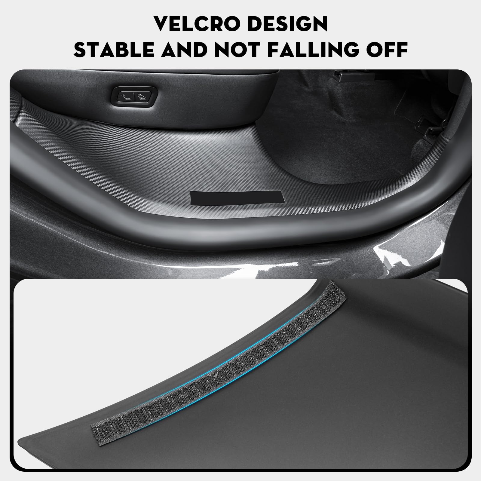 KUNIST Juniper interior protection offers full coverage with carbon fiber pattern