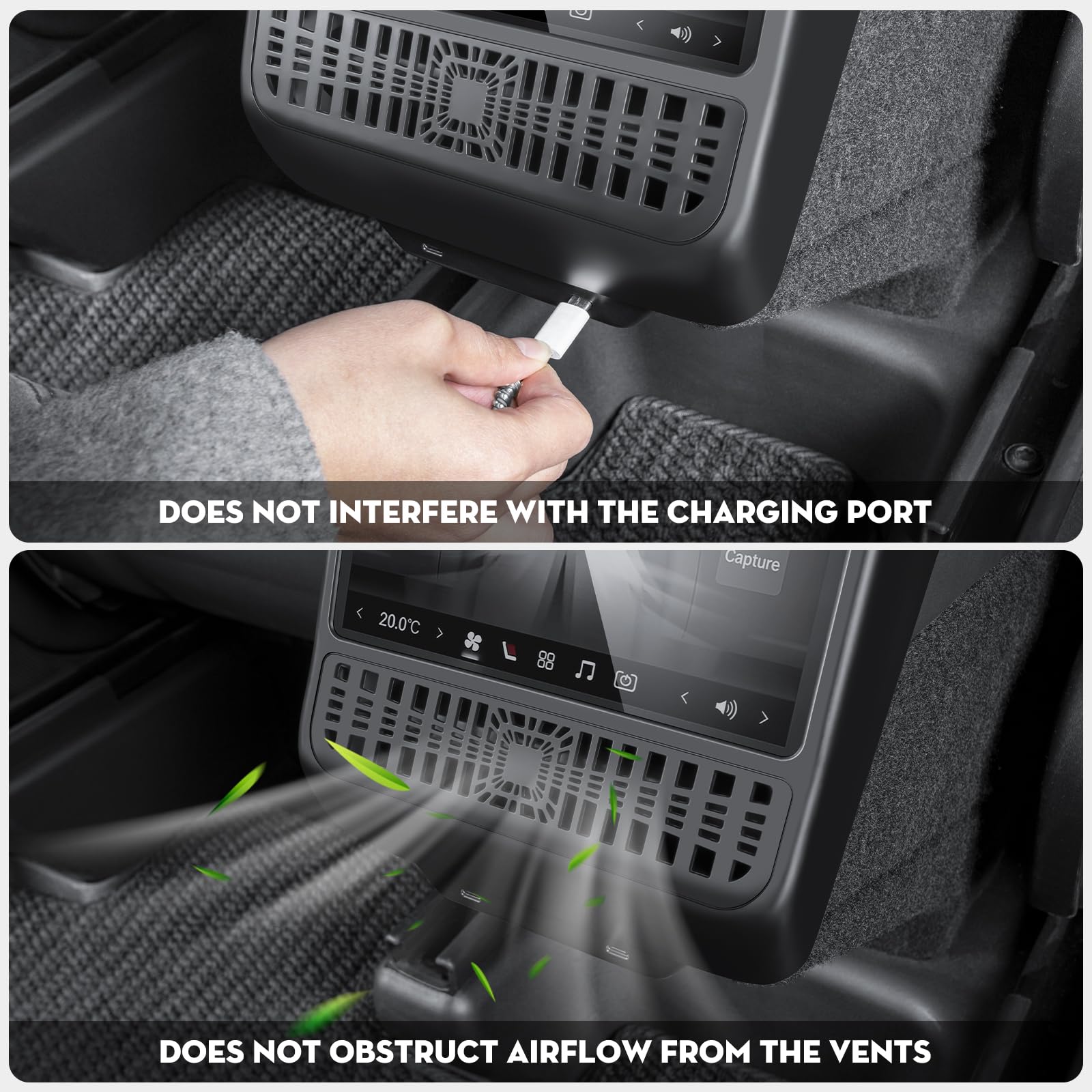 KUNIST secure fit reduces rattles on bumpy drives