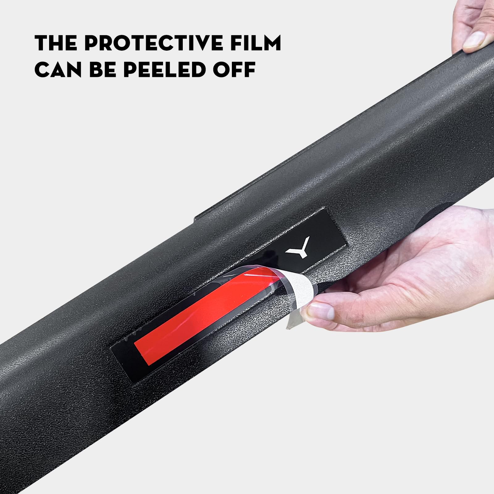 KUNIST door sill guard for Tesla Model Y Juniper guards B-pillar area against scuffs