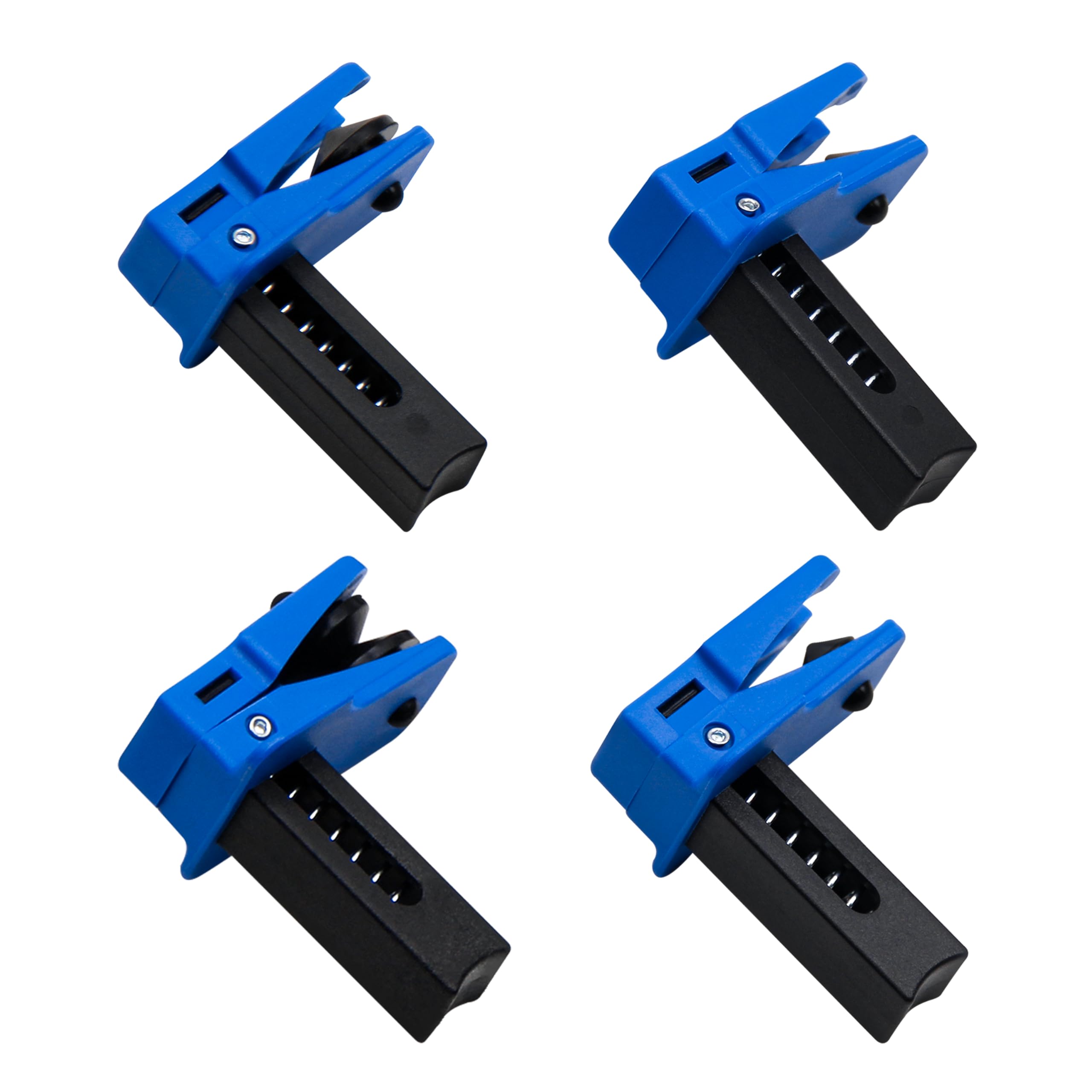 Kuntech 4-piece brake line clamp with multiple fittings for quick setup