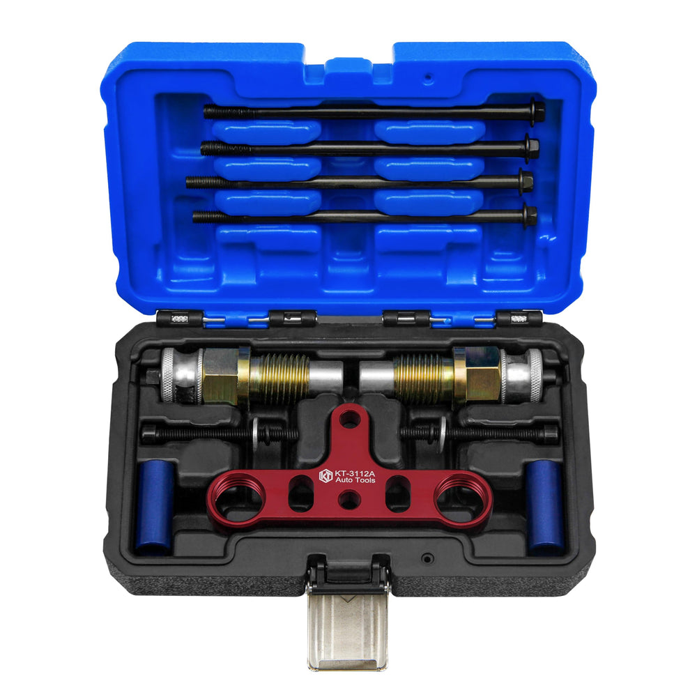 Kuntech fuel injector install tool for BMW N20/N55, precise injector positioning.
